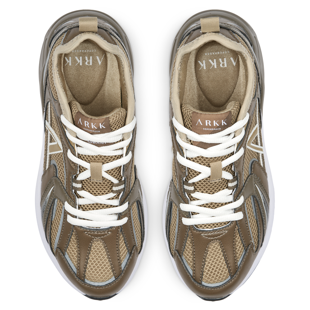 ARKK Collection Oserra Mesh S-SP | Silver Mink Dark Khaki | Women Oserra